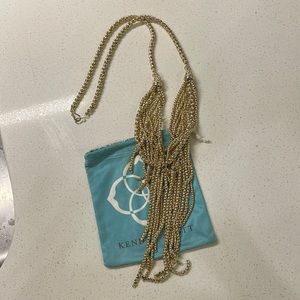 Gold Kendra Scott Chain Necklace